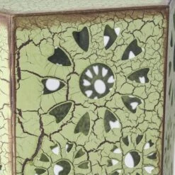 Eliana 2pc Sunburst Outdoor Patio Iron Side Table - Crackle Teal - Christopher Knight Home -Outdoor Furniture Store GUEST 68d917ce 878e 4b75 8daa be47ae8afecf 1