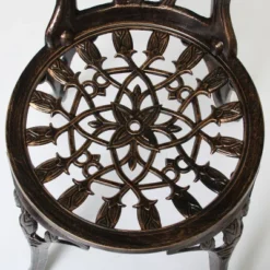 Nassau 3pc Cast Aluminum Patio Bistro Set - Brown - Christopher Knight Home -Outdoor Furniture Store GUEST 69d6c8e6 15f9 45c0 8347 9303e8d27aa3