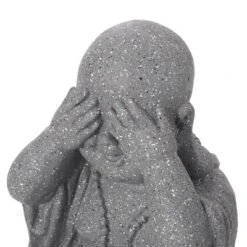 Harrod Outdoor See No Evil Monk Garden Statue - Stone Gray - Christopher Knight Home -Outdoor Furniture Store GUEST 6a3a5692 4de9 4a7d ae70 3e611878d612