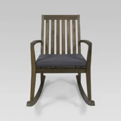 Montrose Acacia Wood Patio Rocking Chair Gray - Christopher Knight Home -Outdoor Furniture Store GUEST 6b1fff7e 8124 493e 9f72 5cebd3fe1db3
