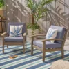 2pc Acacia Wood Patio Club Chairs - Gray - Christopher Knight Home -Outdoor Furniture Store GUEST 6bcb71ad 6076 4c2f b728 523771d8a1b2