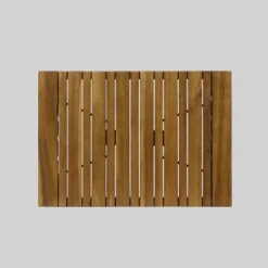 Huntsville Acacia Wood Foldable Side Table - Brown Patina/Gray - Christopher Knight Home -Outdoor Furniture Store GUEST 6e66a388 9381 4f3d 96f1 632bbae8ef50