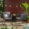 La Jolla Set Of 2 Rope Weave Modern Club Chairs - Dark Gray/Gray - Christopher Knight Home -Outdoor Furniture Store GUEST 702ff9ea 60c6 4768 85ac 674d32e13e84