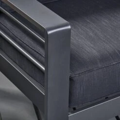 Cape Coral 3pc Aluminum And Rectangular MGO Fire Table Set - Gray - Christopher Knight Home -Outdoor Furniture Store GUEST 72ecebad 15e0 4d3f a4f5 462824646a9b