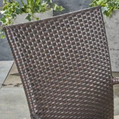 Hayes 7pc Wood & Wicker Expandable Dining Set - Natural/Brown - Christopher Knight Home 8 Hayes 7pc Wood & Wicker Expandable Dining Set - Natural/Brown - Christopher Knight Home -Outdoor Furniture Store GUEST 7835edaf b2a0 4372 8c78 cccbbf6fad15