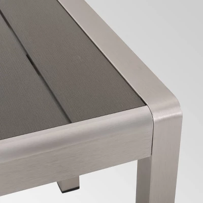 Cape Coral Aluminum Modern Dining Bench - Christopher Knight Home 4 Cape Coral Aluminum Modern Dining Bench - Christopher Knight Home - Image 2