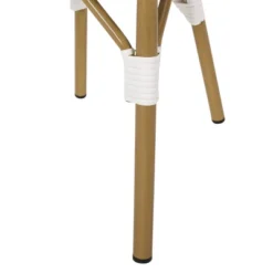 Louna 2pk Outdoor French Bistro Chairs With Bamboo Finish - Gray/White - Christopher Knight Home 19 Louna 2pk Outdoor French Bistro Chairs With Bamboo Finish - Gray/White - Christopher Knight Home -Outdoor Furniture Store GUEST 7a4d5fb7 ca6c 49bd a33d 55b54353fff1