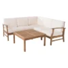 Perla 6pc Acacia Wood Patio Chat Set W/ Water Resistant Cushions - Cream - Christopher Knight Home -Outdoor Furniture Store GUEST 7b5287ea 1c19 4e3a ba6c 7e81918451ef