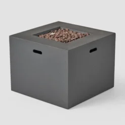 Maxwell 5pc Wicker Club Chair And Square Fire Pit Set - Mixed Black/Dark Gray - Christopher Knight Home 10 Maxwell 5pc Wicker Club Chair And Square Fire Pit Set - Mixed Black/Dark Gray - Christopher Knight Home -Outdoor Furniture Store GUEST 7d932a9b dec2 4e0c 9392 1275f726bd6c 1