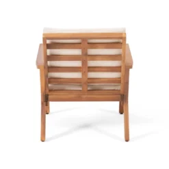 Temecula 2pk Outdoor Acacia Wood Club Chairs With Cushions - Brown Patina/Cream - Christopher Knight Home -Outdoor Furniture Store GUEST 7e20fcc7 87bb 4cf0 8585 88edbbbac79a