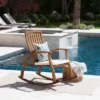 Cayo Acacia Wood Outdoor Patio Rocking Chair - Christopher Knight Home -Outdoor Furniture Store GUEST 7f61b642 a744 4f91 b29c 2dd6bdadce72