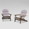 Malibu 2pk Acacia Wood Adirondack Chairs - Gray - Christopher Knight Home -Outdoor Furniture Store GUEST 802f5c53 7802 456e adb0 e6cb4572a133