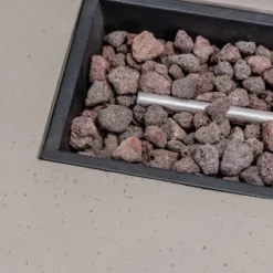 Cape Coral 16pc Aluminum Estate Collection With Fire Pit - Silver/Clear/Khaki/Light Gray - Christopher Knight Home -Outdoor Furniture Store GUEST 83d8e625 dc7e 4cae bf83 b622651ced8b