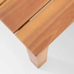 Temecula Acacia Wood Mid-Century Modern End Table - Brown Patina - Christopher Knight Home