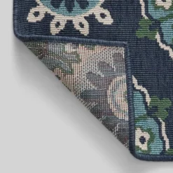 5'3" X 7' Medallion Outdoor Rug Navy/Green - Christopher Knight Home 8 5'3" X 7' Medallion Outdoor Rug Navy/Green - Christopher Knight Home -Outdoor Furniture Store GUEST 8ed69c7a 4a5c 4e16 a4d8 28161d8d9a67