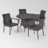 Pala 5pc Wicker Contemporary Dining Set MultiBrown - Christopher Knight Home 1 Pala 5pc Wicker Contemporary Dining Set MultiBrown - Christopher Knight Home -Outdoor Furniture Store GUEST 9031a8c7 3f18 486d ad95 1d3b7c6ccb2b