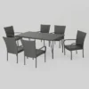 Nash 7pc Wicker Dining Set - Gray - Christopher Knight Home 1 Nash 7pc Wicker Dining Set - Gray - Christopher Knight Home -Outdoor Furniture Store GUEST 911d9533 202d 4212 af61 ac2d9f723ce9