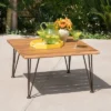Zion Acacia Wood Square Patio Coffee Table - Teak - Christopher Knight Home -Outdoor Furniture Store GUEST 91895514 634d 4f4f ac00 dca1fc066d54