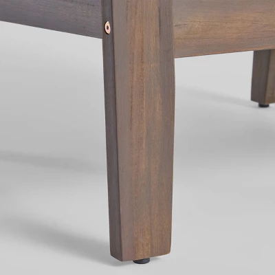 2pk Grenada Club Patio Chairs With Sunbrella Cushions Blue/Gray - Christopher Knight Home 6 2pk Grenada Club Patio Chairs With Sunbrella Cushions Blue/Gray - Christopher Knight Home - Image 4