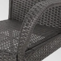 Pala 5pc Wicker Contemporary Dining Set Gray - Christopher Knight Home -Outdoor Furniture Store GUEST 92dd8d00 29ab 480b 9157 a11b73626eb0