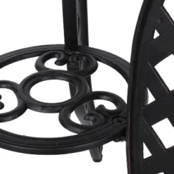 La Sola 3pc Metal Bistro Set - Black/Bronze - Christopher Knight Home -Outdoor Furniture Store GUEST 93c6d83f 89c3 4f9c bb92 9b4ab1e390d5