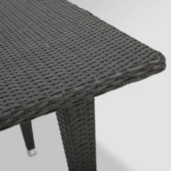 Celeste 5pc Wicker Dining Set - Gray/Light Gray - Christopher Knight Home -Outdoor Furniture Store GUEST 9580630c 52b8 49a7 a8c6 89a160c67c83