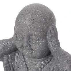 Harrod Outdoor Hear No Evil Monk Garden Statue - Stone Gray - Christopher Knight Home -Outdoor Furniture Store GUEST 9c642699 207f 403b 93cb 1257f432eb08
