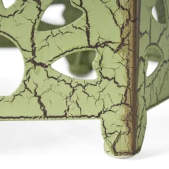 Eliana 14" Sunburst Outdoor Patio Iron Side Table - Crackle Teal - Christopher Knight Home -Outdoor Furniture Store GUEST 9f2b7da6 0345 49e9 beac a2ac3965df1e