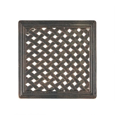 Mckinley Set Of 2 Cast Aluminum Patio End Tables - Copper - Christopher Knight Home 6 Mckinley Set Of 2 Cast Aluminum Patio End Tables - Copper - Christopher Knight Home - Image 4