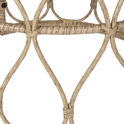 Bruce Outdoor Wicker Round Side Table Light Brown - Christopher Knight Home 8 Bruce Outdoor Wicker Round Side Table Light Brown - Christopher Knight Home - Image 6