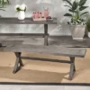 Lamphere Rectangle Aluminum Modern Dining Bench Dark Gray - Christopher Knight Home 1 Lamphere Rectangle Aluminum Modern Dining Bench Dark Gray - Christopher Knight Home -Outdoor Furniture Store GUEST a7846f71 1241 4af0 bfce 1ae9f69e0d98