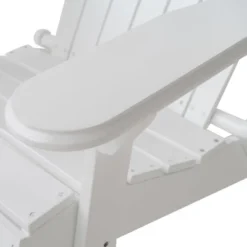 Hanlee Folding Wood Adirondack Chair - White - Christopher Knight Home -Outdoor Furniture Store GUEST a7d4c94d 3734 46fb 92aa 1b13e78979fb