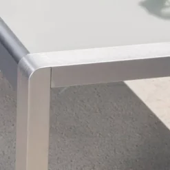 Cape Coral 16pc Aluminum Estate Collection With Fire Pit - Silver/Clear/Khaki/Light Gray - Christopher Knight Home -Outdoor Furniture Store GUEST a873630c 36a0 47e4 a636 41725648154d