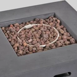 Maxwell 5pc Wicker Club Chair And Square Fire Pit Set - Mixed Black/Dark Gray - Christopher Knight Home 11 Maxwell 5pc Wicker Club Chair And Square Fire Pit Set - Mixed Black/Dark Gray - Christopher Knight Home -Outdoor Furniture Store GUEST a9325de9 7204 47a2 b7c4 69025d038a80