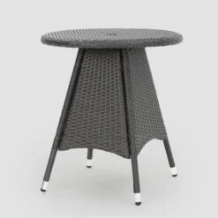 Cypress 3pc Wicker Dining Set - Gray - Christopher Knight Home -Outdoor Furniture Store GUEST a9fc2501 b46f 4dcd 8ee6 e5ba07717dde