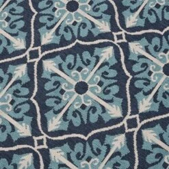 7'10" X 10' Morocco Trellis Outdoor Rug Navy/Blue - Christopher Knight Home -Outdoor Furniture Store GUEST ab37356d 641d 45a1 bbb9 38cd7f55560d