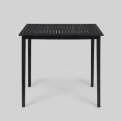 Polaris 3pc Wood And Wicker 45" Rectangular Bar Set Dark Gray - Christopher Knight Home -Outdoor Furniture Store GUEST ad569164 7716 40c0 96f8 988bbb0201c9