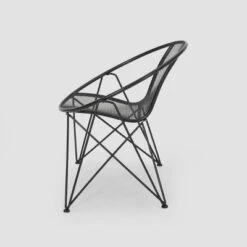 Georgia 2PK Iron Modern Club Chair - Christopher Knight Home -Outdoor Furniture Store GUEST adc43db6 348d 4dbe a049 bf5200dfc818