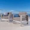 Cape Coral 2pk Aluminum Patio Club Chair - Khaki - Christopher Knight Home 2 Cape Coral 2pk Aluminum Patio Club Chair - Khaki - Christopher Knight Home -Outdoor Furniture Store GUEST b0cbb774 e469 48f5 b464 eb4eb2c145bf
