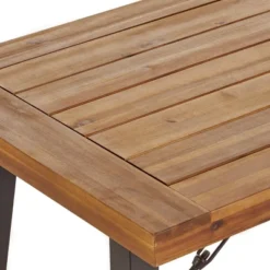 Salons 6pc Acacia & Wicker Dining Set - Teak/Brown - Christopher Knight Home -Outdoor Furniture Store GUEST b5b7c76c dd53 4fe7 8b68 80862e50ffca 1