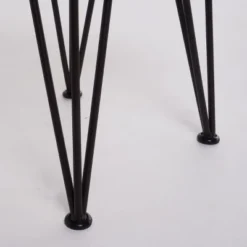 Zion Set Of 2 Industrial Side Table - Teak/Rustic Metal - Christopher Knight Home -Outdoor Furniture Store GUEST b640cc56 4b10 4d66 a778 6a4b225dabae