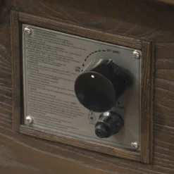 Venti 5pc Wicker Swivel Club Chairs And Fire Pit - Dark Brown/Beige - Christopher Knight Home -Outdoor Furniture Store GUEST b94ad756 8f50 480d adde 41f05306e6aa