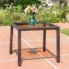 San Pico Square Wicker Dining Table - Multibrown - Christopher Knight Home -Outdoor Furniture Store GUEST bd4fe051 2bcd 429e ba43 4f61909019c7