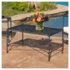 Petra Rectangle Iron Patio Coffee Table - Black - Christopher Knight Home 2 Petra Rectangle Iron Patio Coffee Table - Black - Christopher Knight Home -Outdoor Furniture Store GUEST bd998987 45aa 44f6 ae15 6158af96e87d