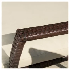 Corleone 7pc Wood And Wicker Dining Set - Brown -Christopher Knight Home -Outdoor Furniture Store GUEST c270eabf 8284 4c13 adbe 4bbedc3ba395