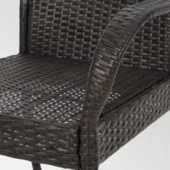 Pala 5pc Wicker Contemporary Dining Set MultiBrown - Christopher Knight Home -Outdoor Furniture Store GUEST c2dceb92 9399 414b a593 5ec82efe8178