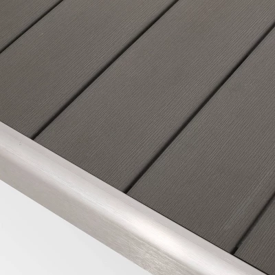 Cape Coral Aluminum Modern Dining Bench - Christopher Knight Home 5 Cape Coral Aluminum Modern Dining Bench - Christopher Knight Home - Image 3