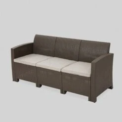 St. Paul Wicker Outdoor Patio Sofa - Christopher Knight Home 10 St. Paul Wicker Outdoor Patio Sofa - Christopher Knight Home -Outdoor Furniture Store GUEST c47d1c15 620c 4f0d 81f8 1eddc4fde0ca
