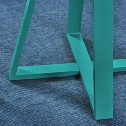 Haiti 3pc Iron Patio Bistro Set - Matte Teal - Christopher Knight Home -Outdoor Furniture Store GUEST c4ea0ea8 edfd 4533 a63a 7dbac29ca793