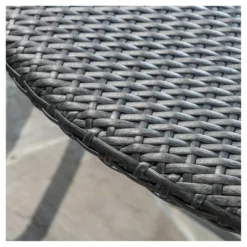 Georgina 3pc Wicker Patio Bistro Set With Cushions - Gray - Christopher Knight Home -Outdoor Furniture Store GUEST c6689132 7ea3 4417 a376 08864cefb998 1